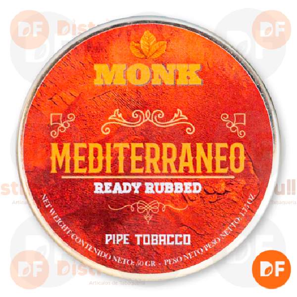 TABACO DE PIPA MONK MEDITERRANEO lata x 50 gr. 