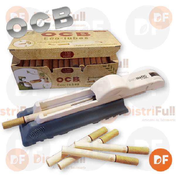 CIGARRILLOS  VACIOS OCB TUBOS ECO caja x 100