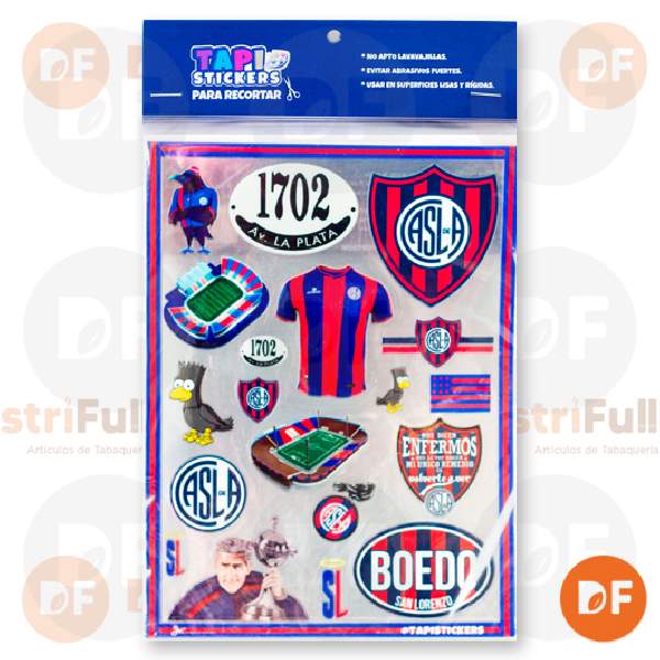 TAPISTICKERS SAN LORENZO x 5 