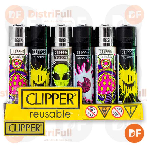 ENCENDEDOR CLIPPER MAXI PARANORMAL FEEL + SW BW + LB