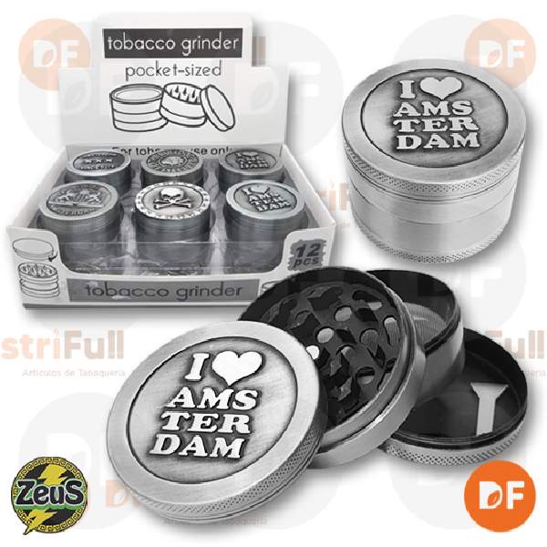 PICADOR METAL ACERO ZEUS GRANDE 4 PARTES  DK5082-4