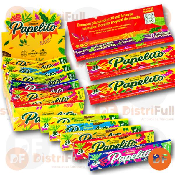 PAPEL PAPELITO KS TROPICAL x 36 (214)