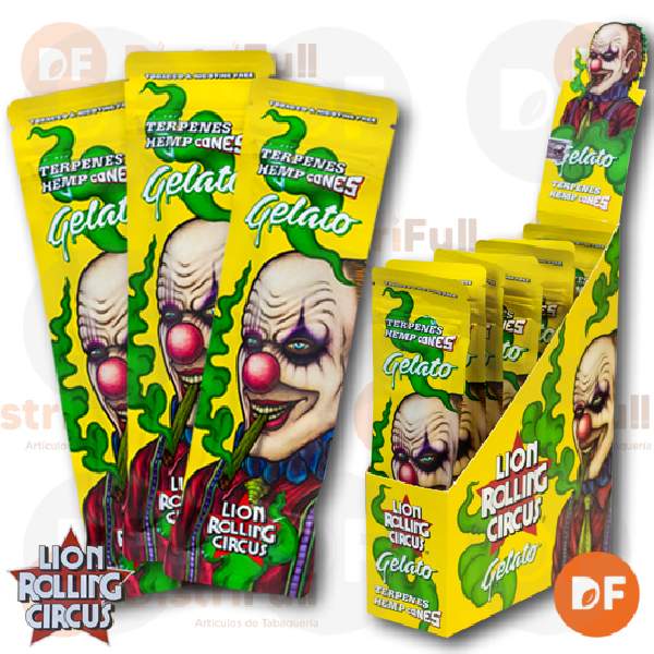 PAPEL LION TERPENES HEMP CONES GELATO x 2 (540)
