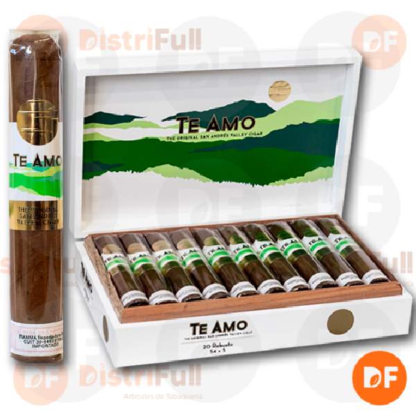 CIGARROS TE AMO SAN ANDRES ROBUSTO (cepo 54x5) x 20