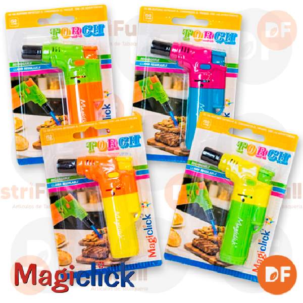 ENCENDEDOR MAGICLICK TORCH II NEON blister x 1 (4 colores)
