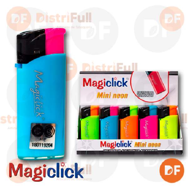 ENCENDEDOR MAGICLICK MINI NEON COLOR x 15