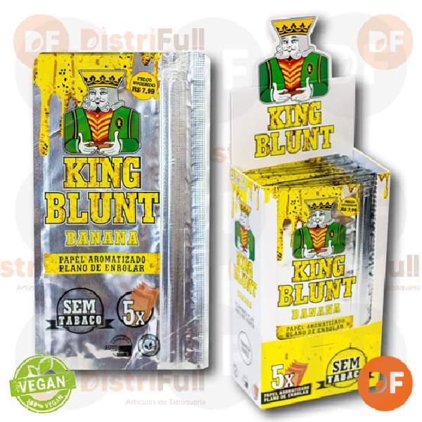 PAPEL KING BLUNT BANANA x 5 