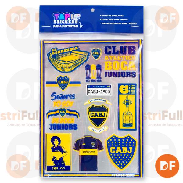 TAPISTICKERS BOCA x 5 