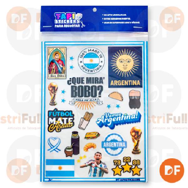 TAPISTICKERS ARGENTINA 2 x 5 