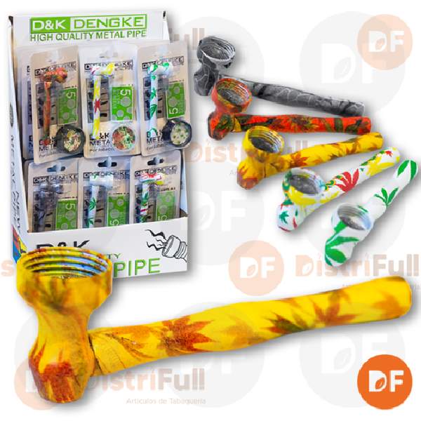 PIPA METAL SUBLIMINADA + PICADOR BLISTER 