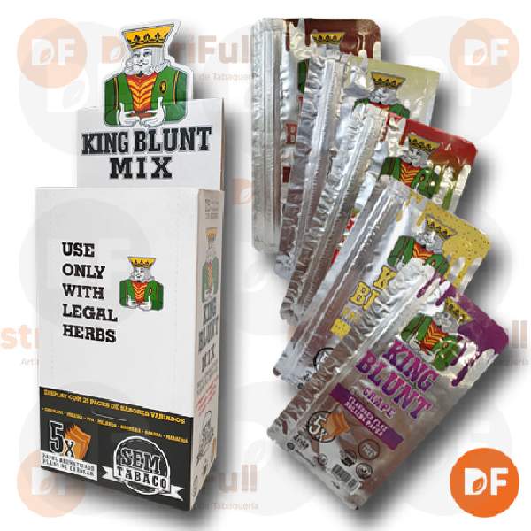 PAPEL KING BLUNT MIX x 5 