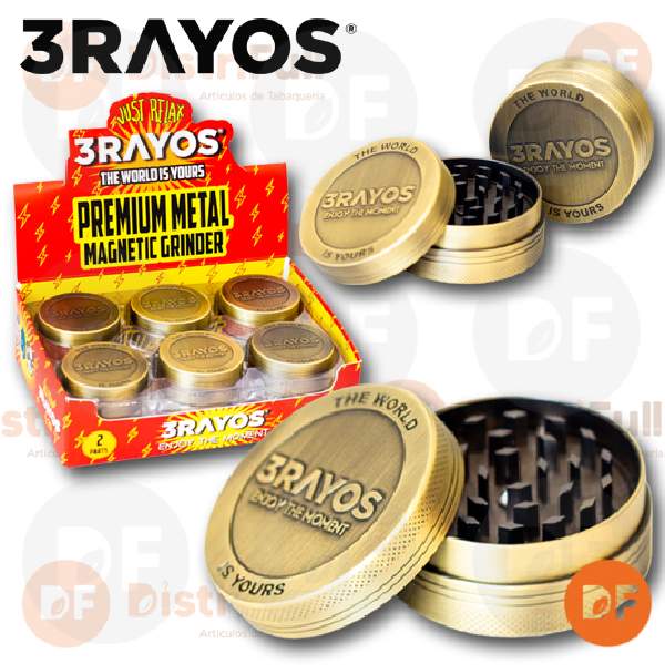 PICADOR METAL 3RAYOS E.T.M. DORADO 2P
