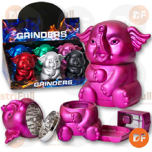 PICADOR METAL ELEFANTE GDE. 5P C/CAJÓN V/COLORES