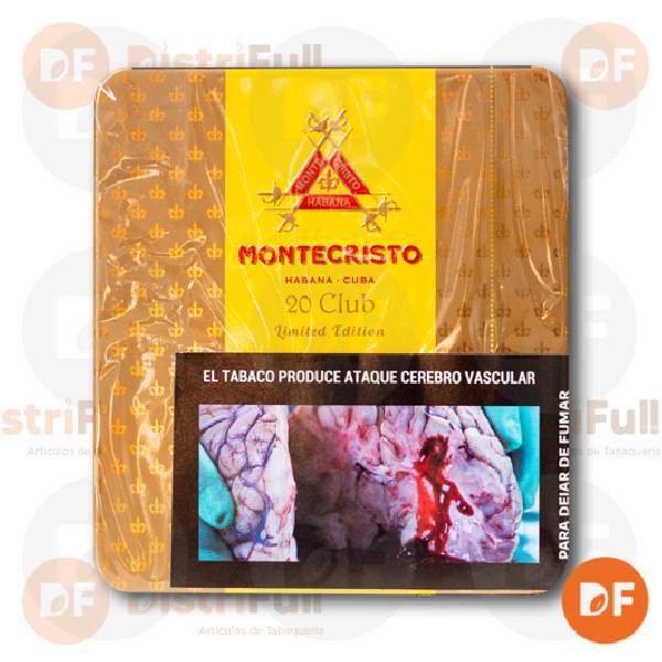 CIGARROS CUBANOS MONTECRISTO CLUB Lata x 20 EDICION 25