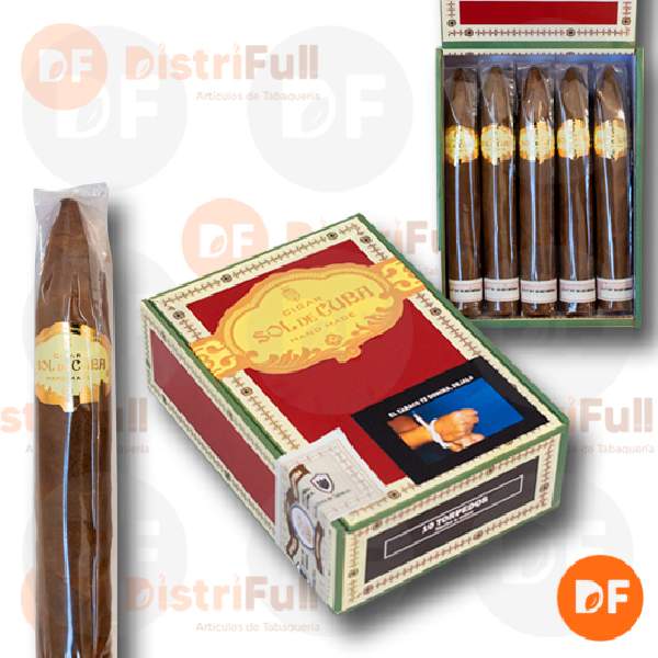 CIGARROS SOL DE CUBA TORPEDOS x 10