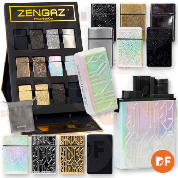 ENCENDEDOR ZENGAZ ZL30 CHIP METALICO x 1 