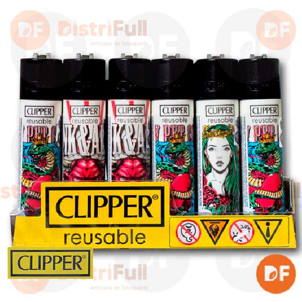 ENCENDEDOR CLIPPER HARD TATTOO
