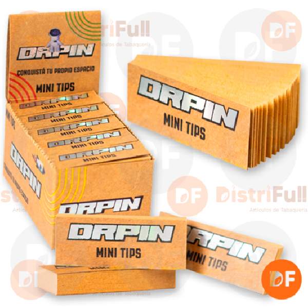 FILTRO DRPIN DE CARTON MINI UNBLEACHED x 50