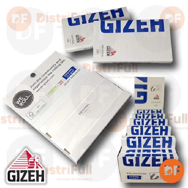 PAPEL GIZEH MAGNET ORIGINAL CON IMAN x 100