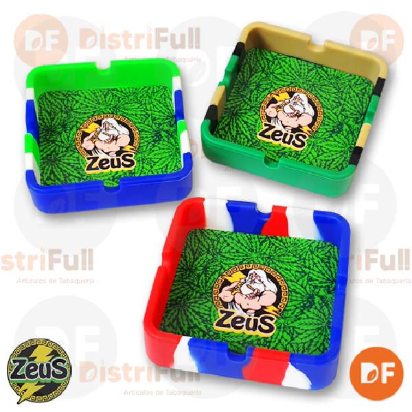 CENICERO ZEUS SILICONA CUADRADO JL372E
