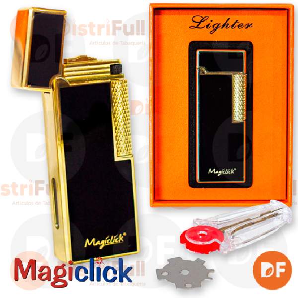 ENCENDEDOR MAGICLICK ZURICH BLACK + GOLD x 1 