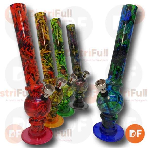 BONG ACRILICO DISEÑO MIGY08