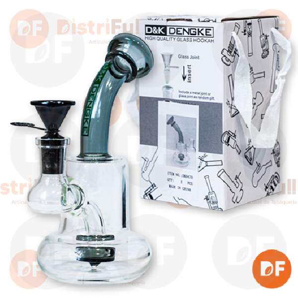 BONG PYREX MED. BICOLOR 