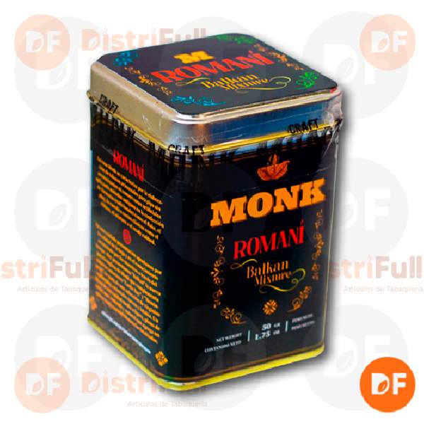 TABACO DE PIPA MONK ROMANI lata x 50 gr.