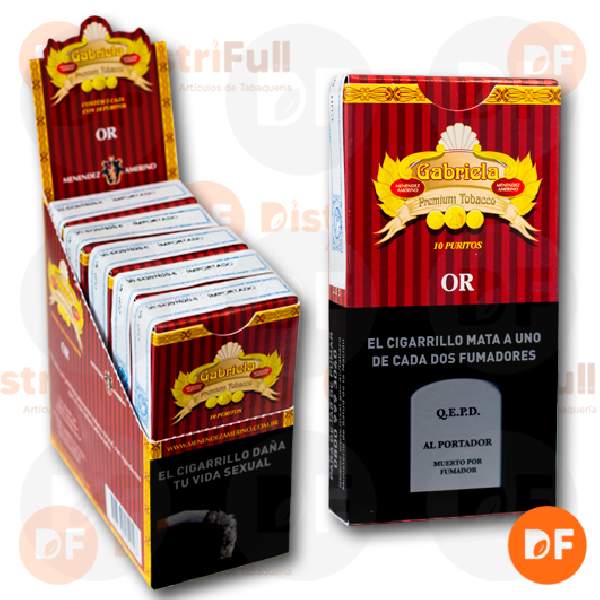 CIGARROS GABRIELA ORIGINAL x 10