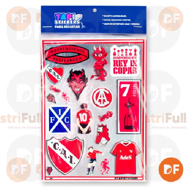 TAPISTICKERS INDEPENDIENTE x 5 
