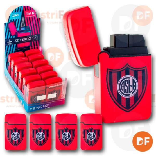 ENCENDEDOR ZENGAZ ZL12 DISEÑO MARCAS FUTBOL SL JET X 1 (ZL12