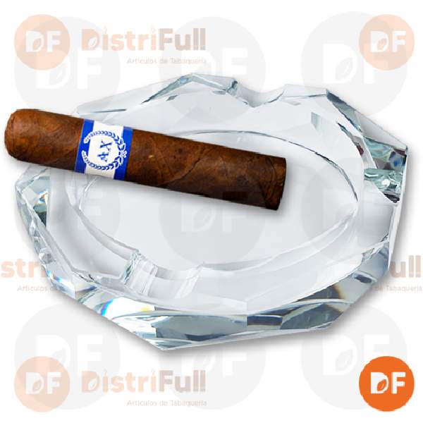 CENICERO FARO DE CRISTAL MEDIANO OCTOGONAL 38004