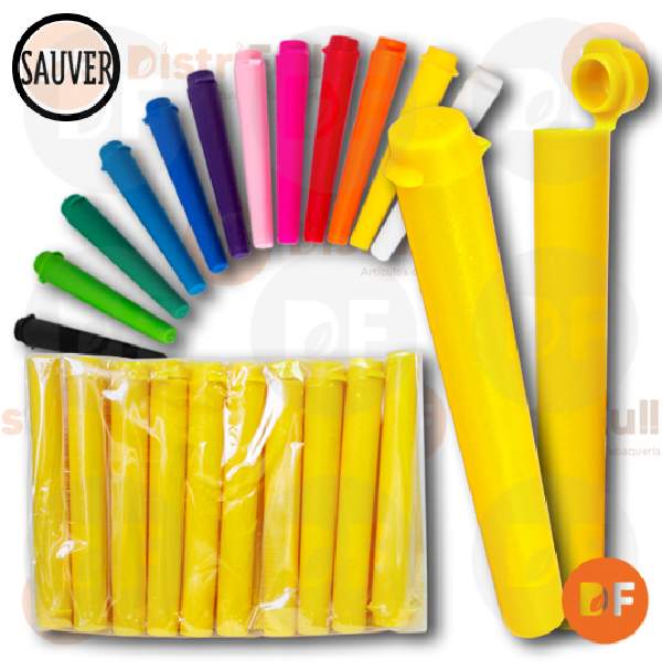 SAUVER TUBO KING SIZE AMARILLO x 1 