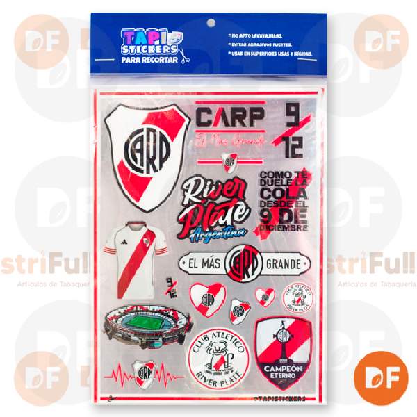 TAPISTICKERS RIVER x 5 