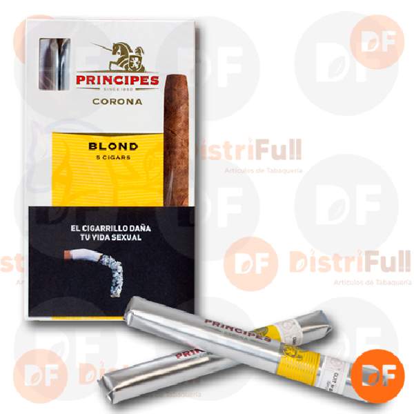 CIGARROS PRINCIPES CORONA BLOND (Vanilla) x 5