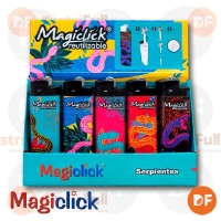ENCENDEDOR MAGICLICK REUTILIZABLE SERPIENTES x 15 (piedra)
