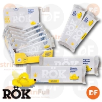 PAPEL RÖK 1¼ ORGANIC FLAVORED BANANA x 50 (ROK018)