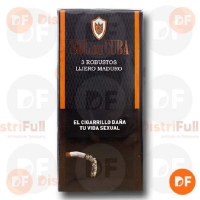 CIGARROS SOL DE CUBA RESERVA ROBUSTOS MADURO x 3