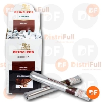 CIGARROS PRINCIPES CORONA BROWN (Chocolate) x 25
