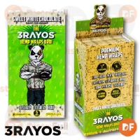 PAPEL 3RAYOS HEMP WRAP WHITE CHOCOLATE x 5