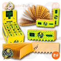 FILTROS ZEUS DE CARTON MINI ZIGZAG UNBLEACHED x 50