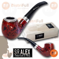 SIR ALEX PIPA TEXTURADA OSCURA ED001M