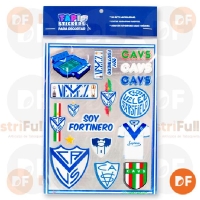 TAPISTICKERS VELEZ x 5 