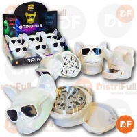 PICADOR METAL BULLDOG CON GAFAS 3P (444040)