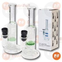 BONG PYREX MEDIANO BOCA CHICA 1 BUBBLER DK8551