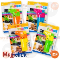 ENCENDEDOR MAGICLICK TORCH II NEON blister x 1 (4 colores)