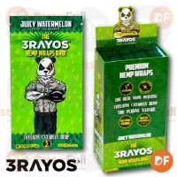 PAPEL 3RAYOS HEMP WRAP JUICY WATERMELON x 5 