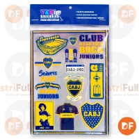 TAPISTICKERS BOCA x 5 