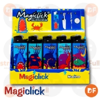 ENCENDEDOR MAGICLICK REUTILIZABLE MARINO x 15 (piedra)