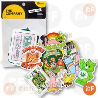 THE COMPANY STICKERS WEED 
